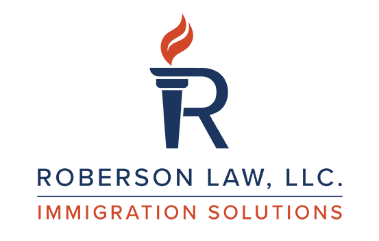 Image of the Roberson Law logo