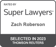 Zach Roberson Immigration attorney Super Lawyers badge