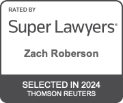 Zach Roberson Immigration attorney Super Lawyers badge