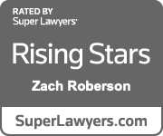 Zach Roberson Immigration attorney Super Lawyers badge