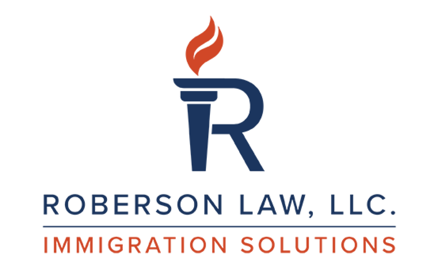 Image of the Roberson Law logo